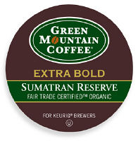 Green Mountain Sumatran Reserve Coffee K-Cup   