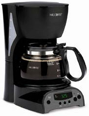 Mr. Coffee DRX5 4-Cup Programmable Coffee Maker