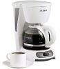 Mr. Coffee TF4 4-Cup White Coffeemaker