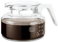 One All GL200 12 Cup Traditional Style Replacement Coffeemaker Carafe